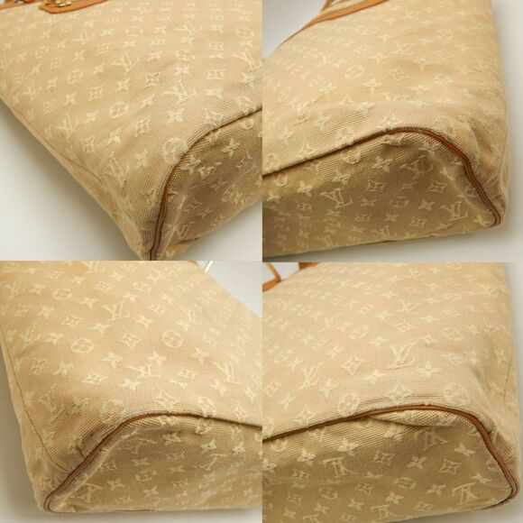 LOUIS VUITTON Beige Monogram Tote Bag - Picture 6 of 10